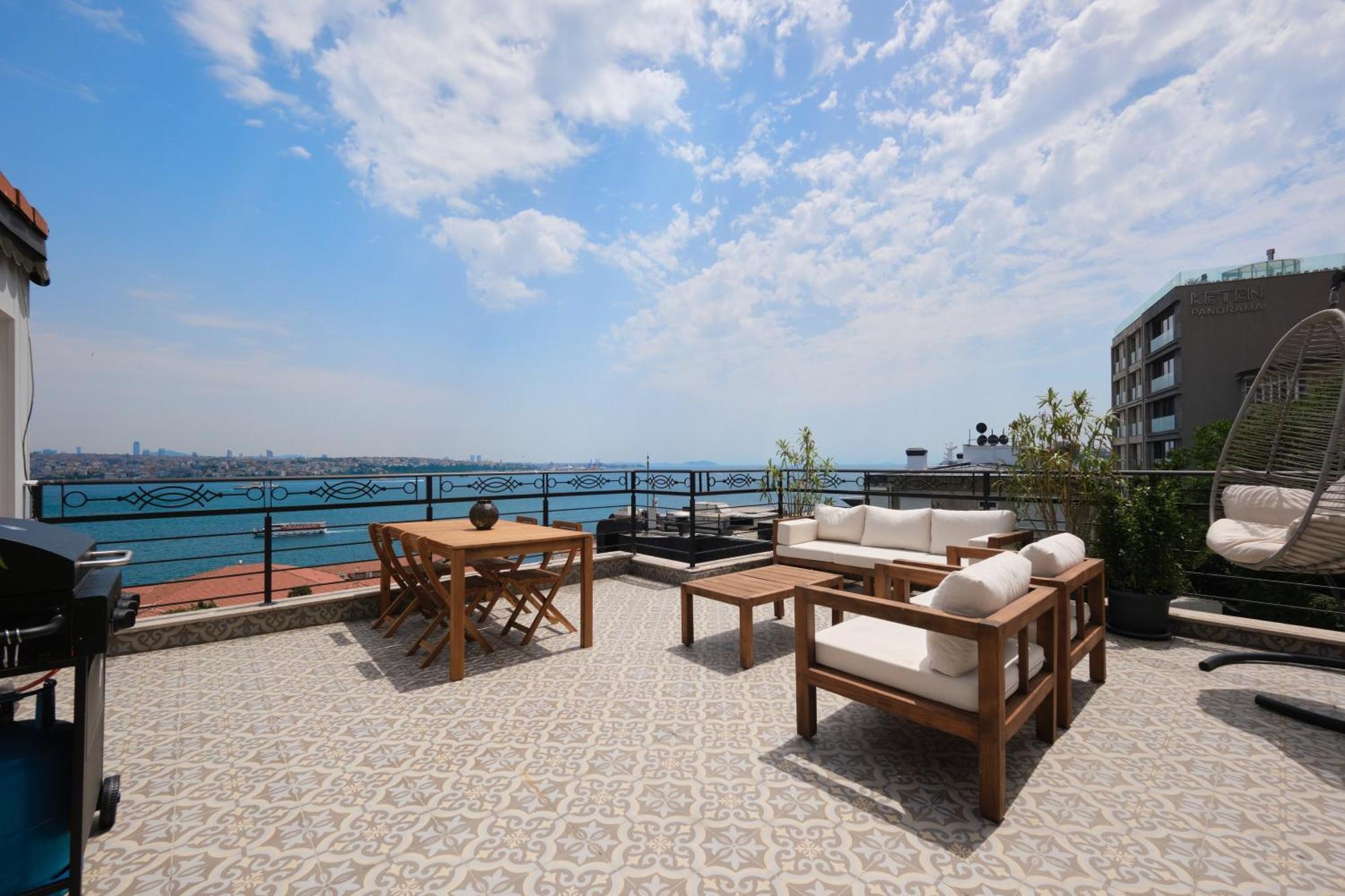 Modern Duplex Bosphorus View With Teracce * Stambuł