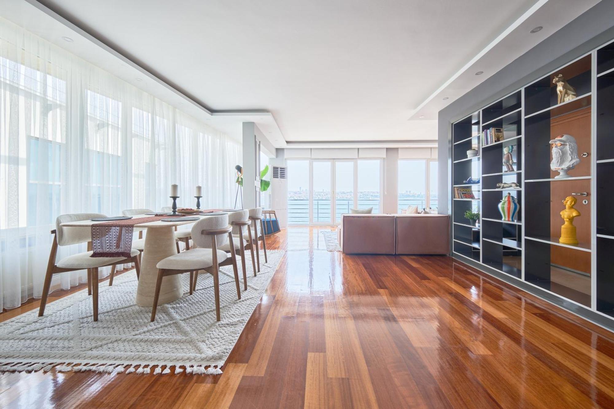 Daire Modern Duplex Bosphorus View With Teracce *
