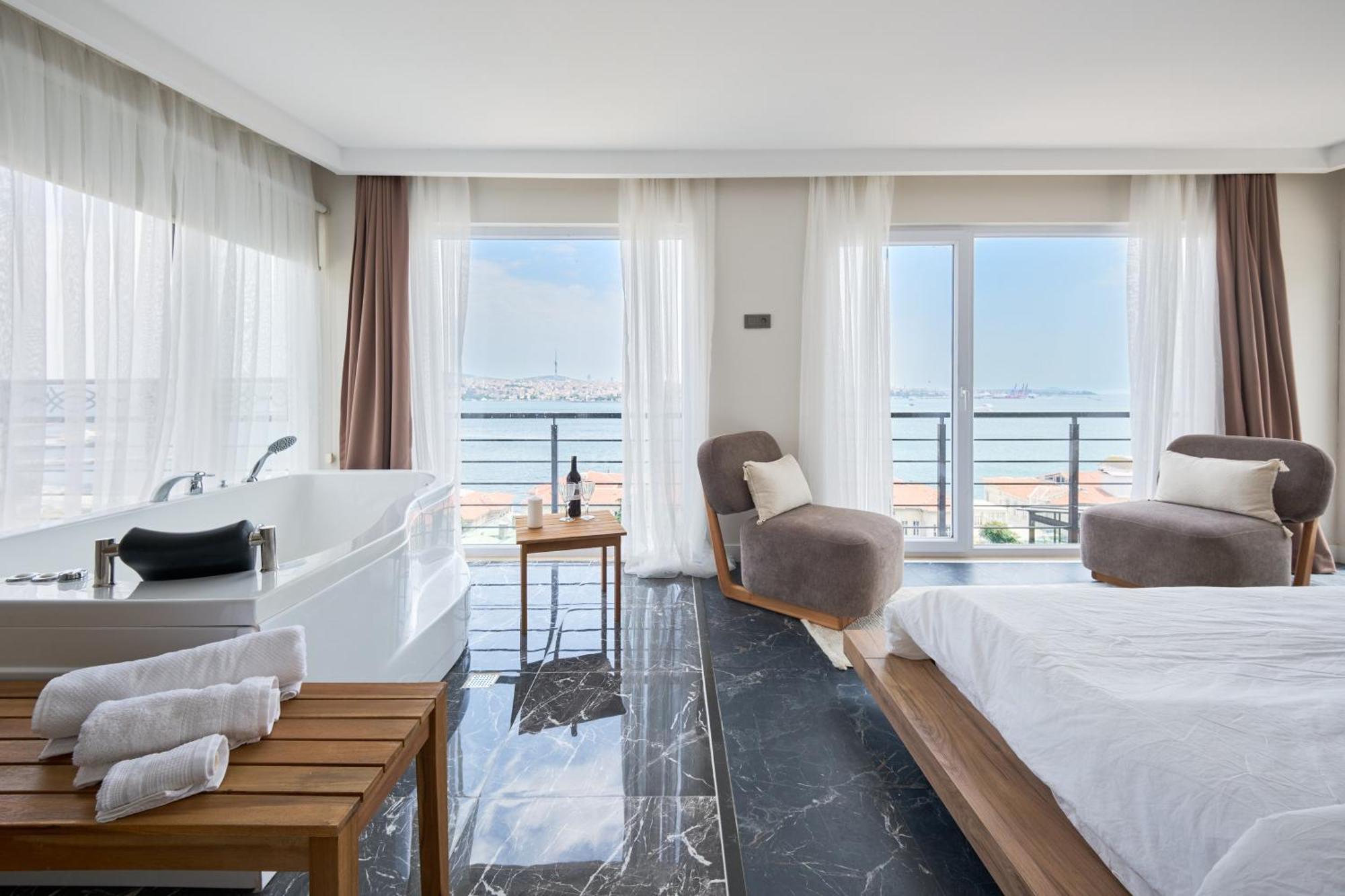 Daire Modern Duplex Bosphorus View With Teracce İstanbul