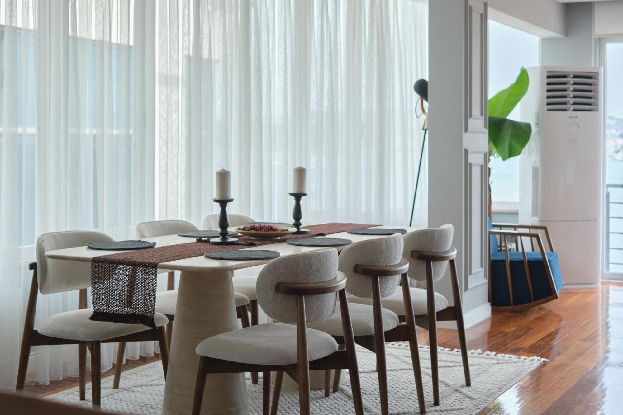 Modern Duplex Bosphorus View With Teracce Daire İstanbul