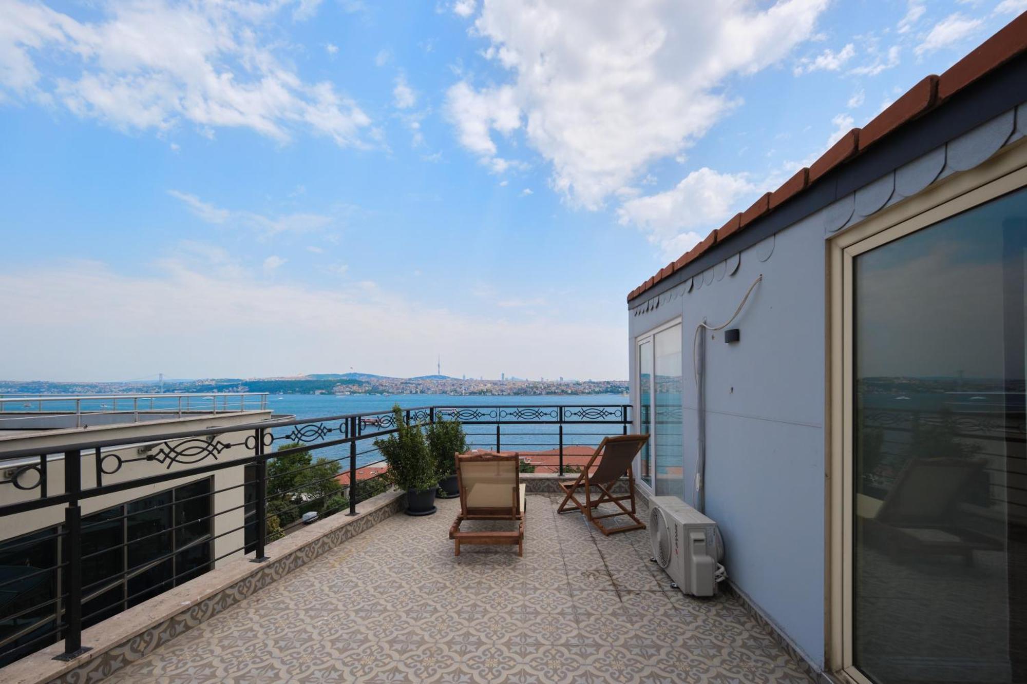 Daire Modern Duplex Bosphorus View With Teracce İstanbul