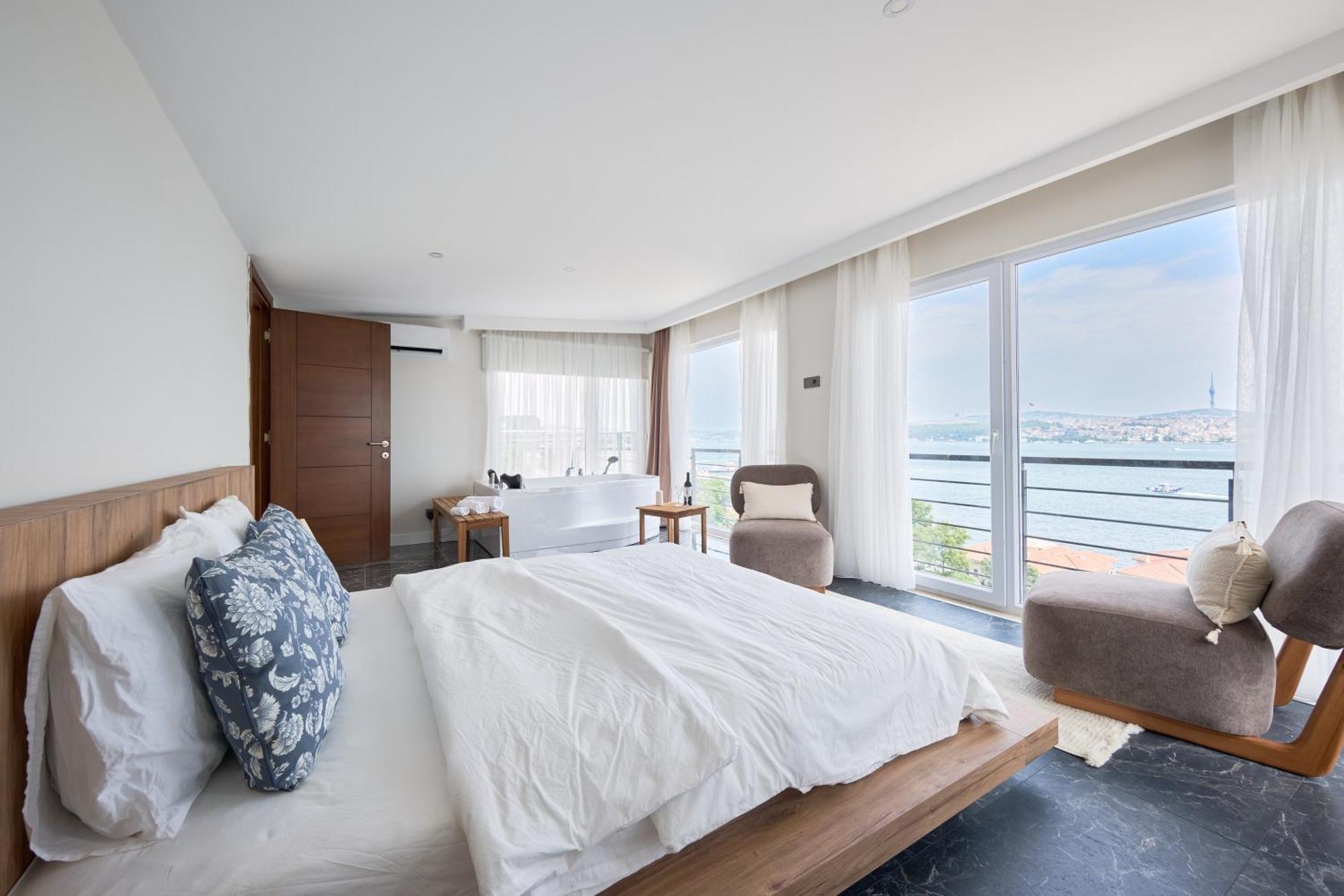 Apartament Modern Duplex Bosphorus View With Teracce Stambuł