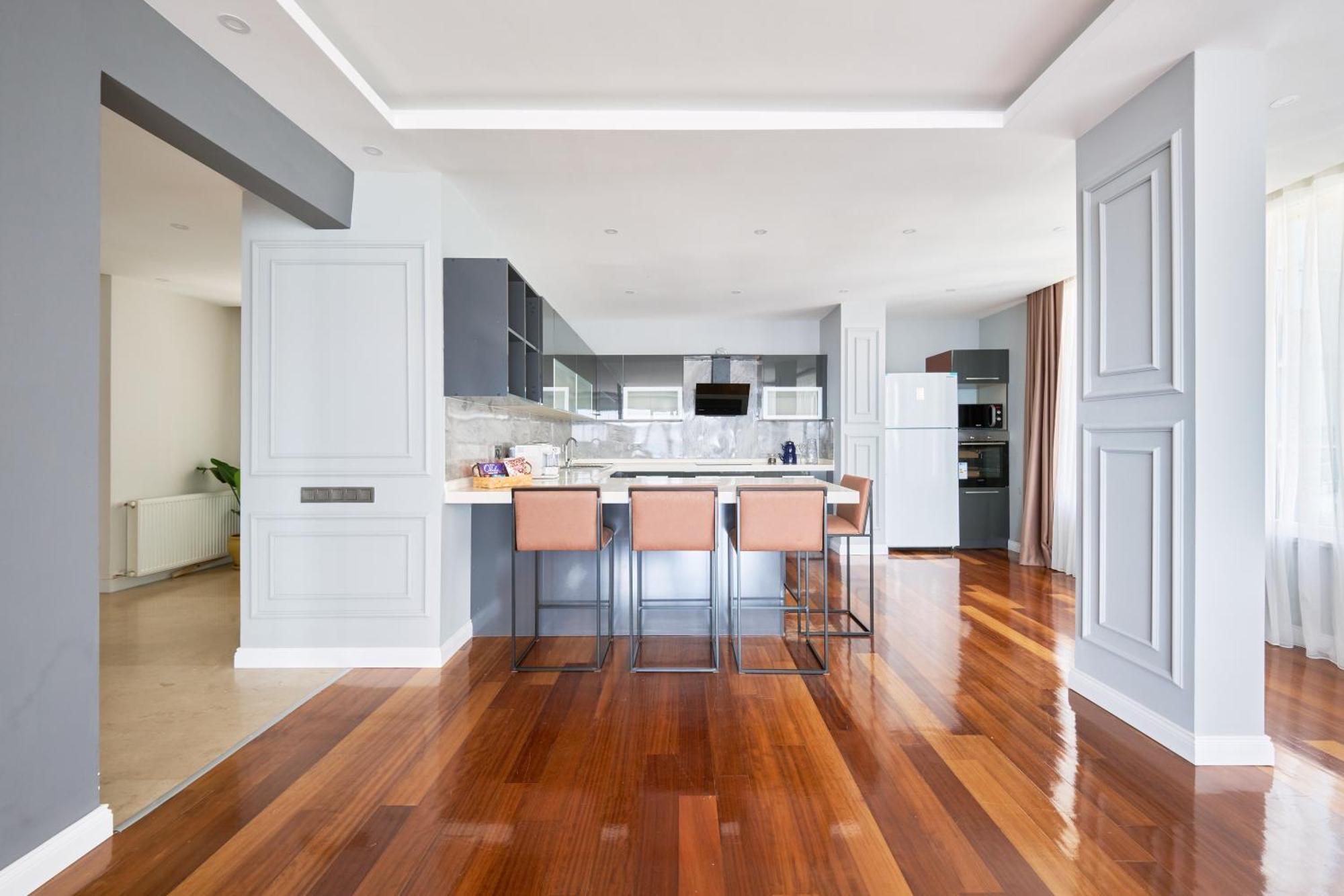 Modern Duplex Bosphorus View With Teracce Daire İstanbul